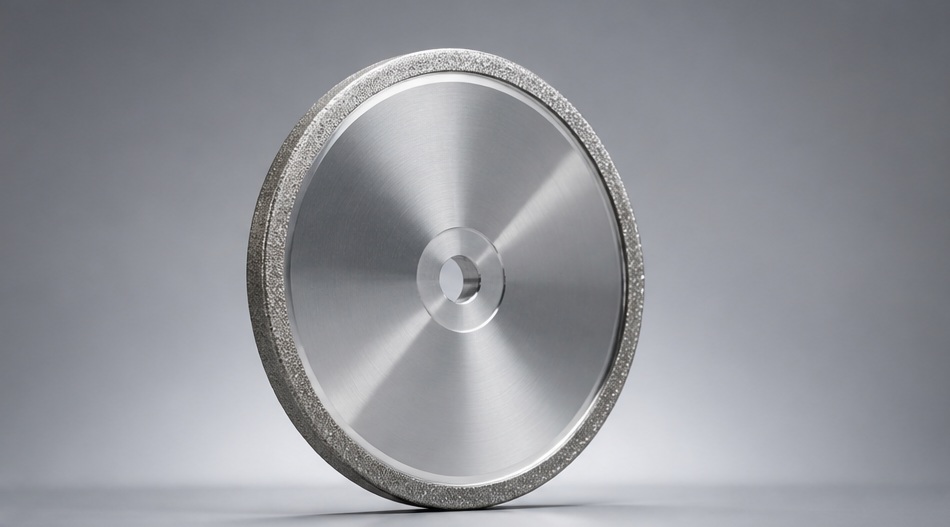 Electroplated Grinding Wheel - 1 Electroplated Grinding Wheel - 1 precision electroplate angle view