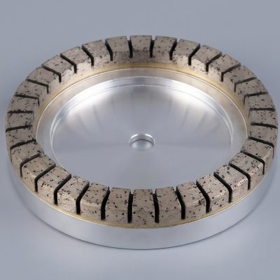 Full-tooth diamond wheel Full-tooth diamond wheel precision metal Bond Grinding Wheels angle view