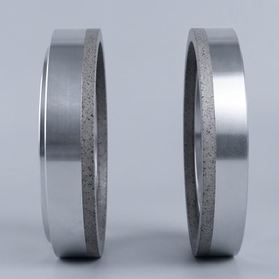 Toolthless diamond wheel Toolthless diamond wheel precision metal Bond Grinding Wheels angle view