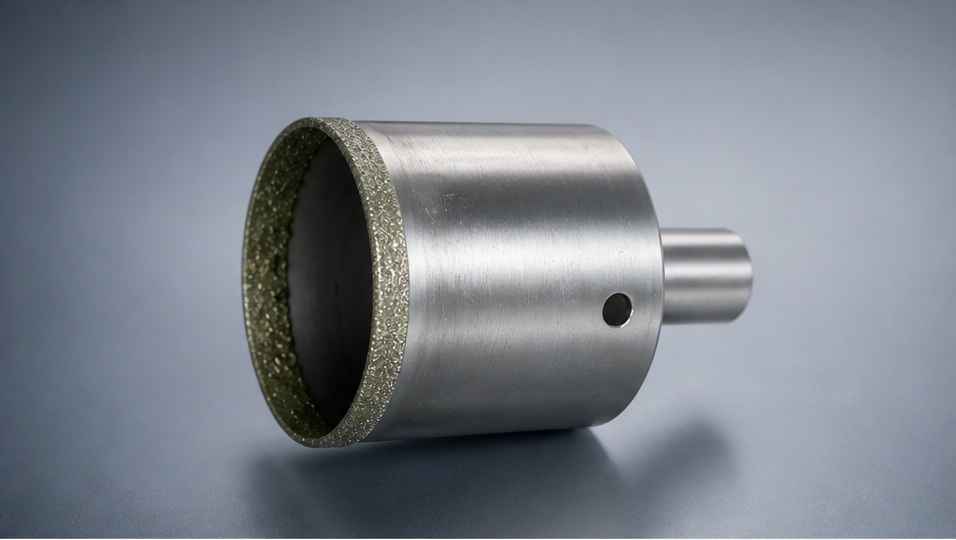 Diamond Core Drill Bit - 1 Diamond Core Drill Bit - 1 precision drill Bits angle view