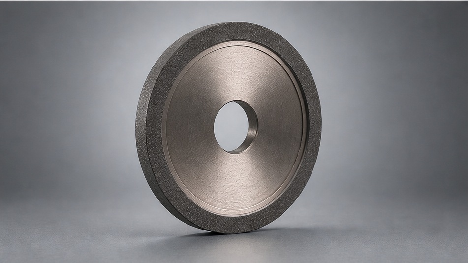 Metal Bond Grinding Wheel - 1 Metal Bond Grinding Wheel - 1 precision metal detail close-up