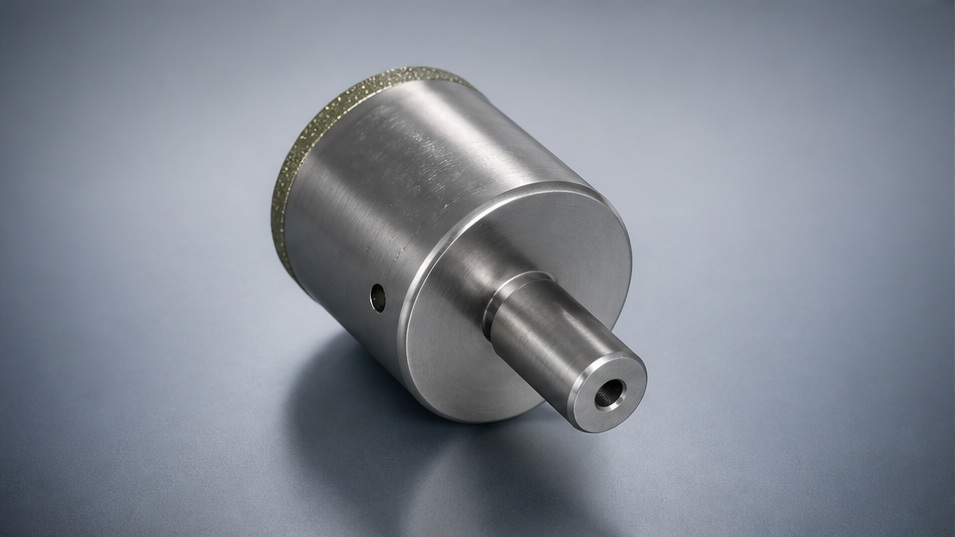 Diamond Core Drill Bit - 1 Diamond Core Drill Bit - 1 precision drill Bits detail close-up