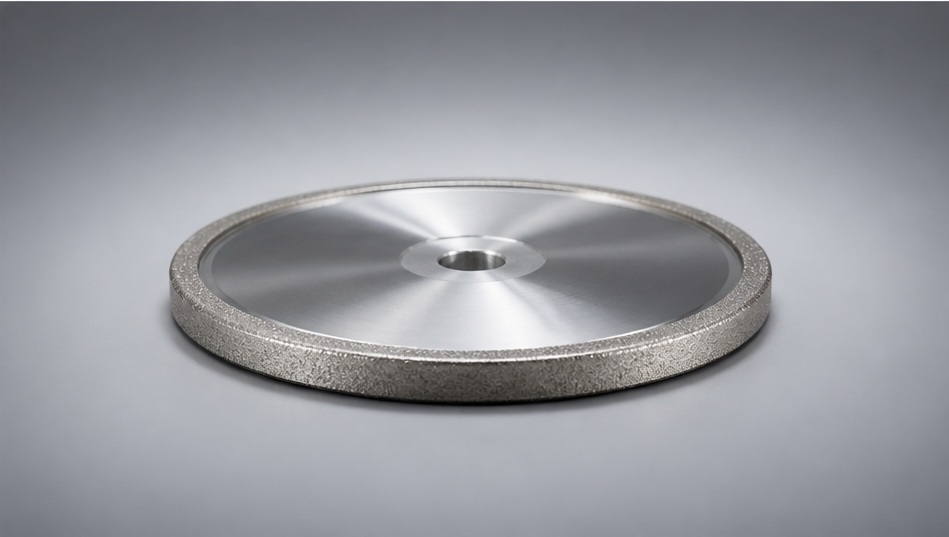 Electroplated Grinding Wheel - 1 Electroplated Grinding Wheel - 1 precision electroplate side view