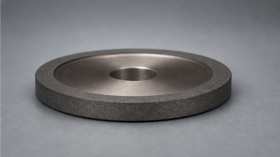 Metal Bond Grinding Wheel - 1 Metal Bond Grinding Wheel - 1 precision metal side view
