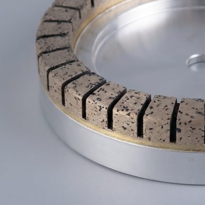 Full-tooth diamond wheel Full-tooth diamond wheel precision metal Bond Grinding Wheels side view
